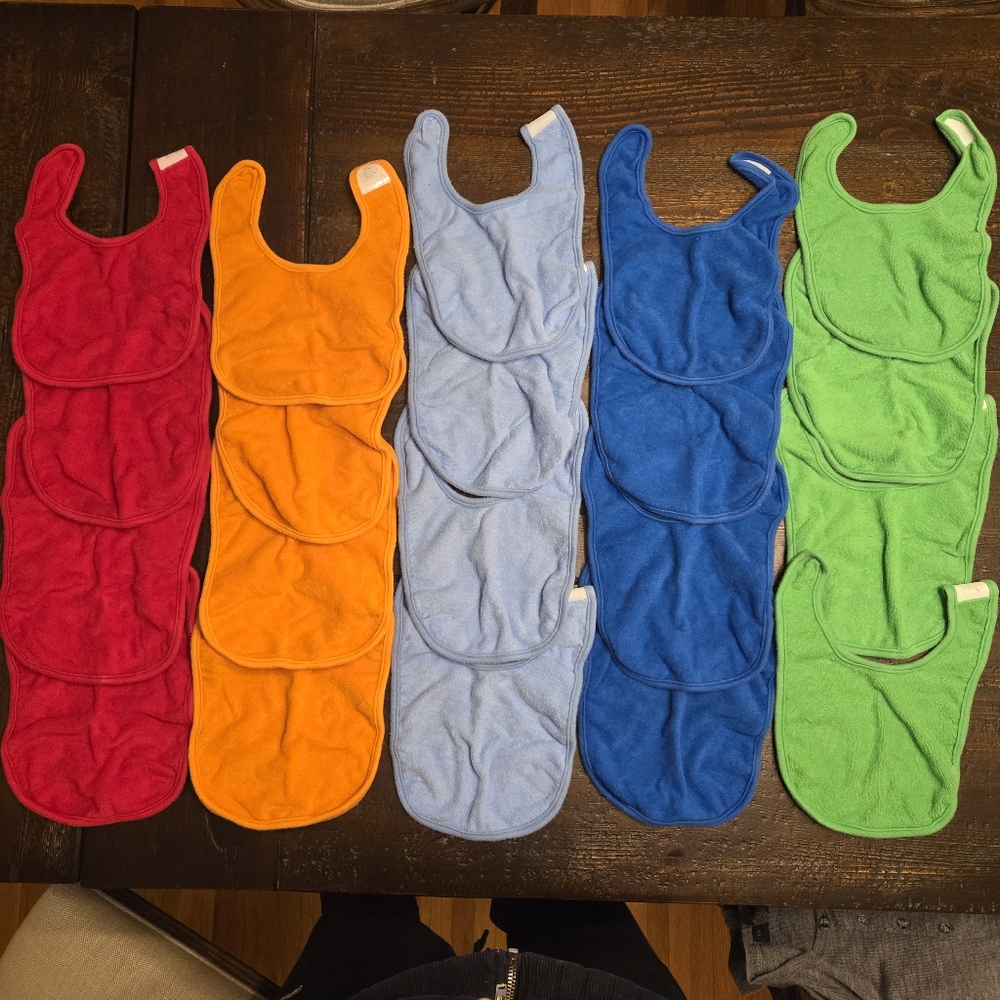 20 Baby Bibs